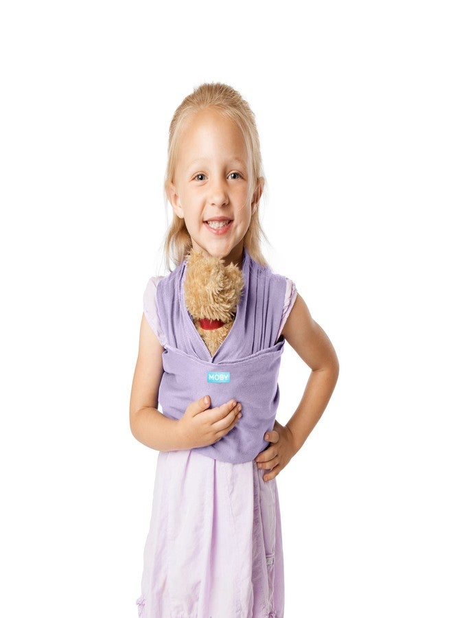 Moby Wrap Classic Mini Baby Wrap Carrier in Amethyst - Image 1